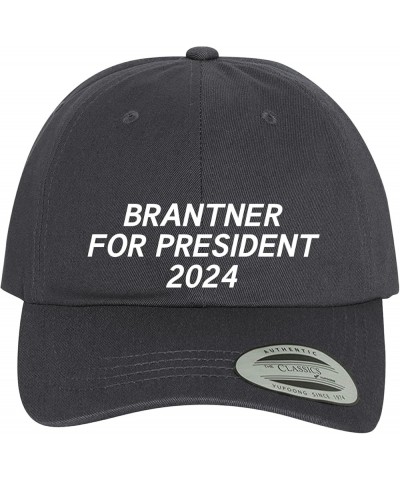 Brantner for President 2024 - Comfortable Dad Hat Baseball Cap Dark Grey $15.64 Baseball Caps