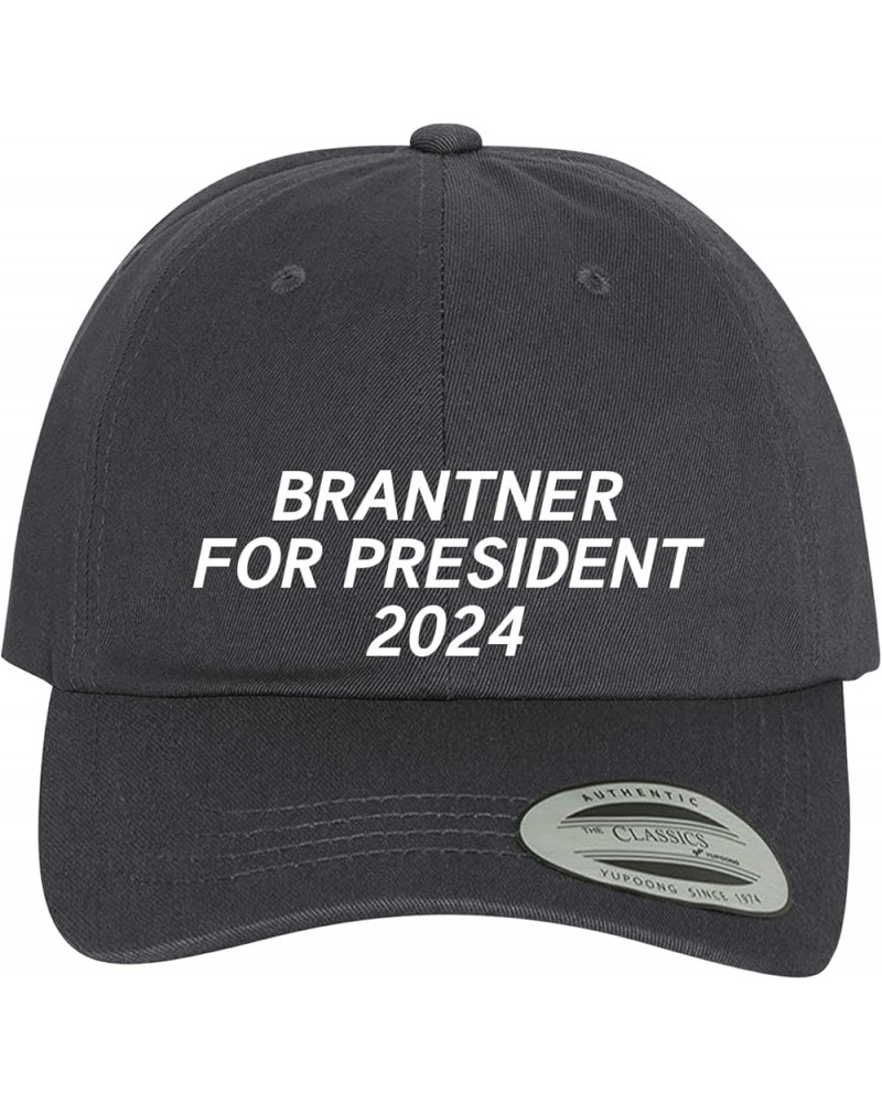 Brantner for President 2024 - Comfortable Dad Hat Baseball Cap Dark Grey $15.64 Baseball Caps