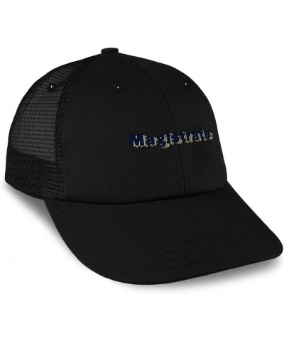 Custom Custom Trucker Hat Baseball Cap Magistrate Warrant Cotton Mental Dad Hats for Men & Women Black Design Only $13.00 Bas...