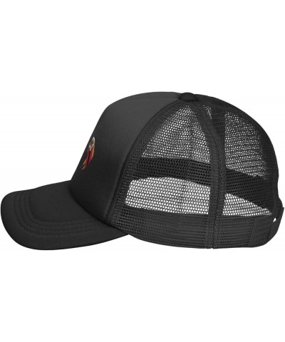 Mesh Hats Dad Caps Baseball Cap Adjustable Trucker Hat Unisex Adjustable Black $10.81 Baseball Caps