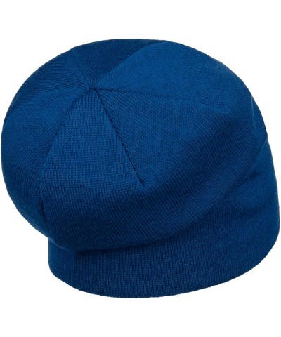 Classic Fine Merino Long Beanie Women/Men/Kids | Made in Germany Royal-blue $27.14 Skullies & Beanies