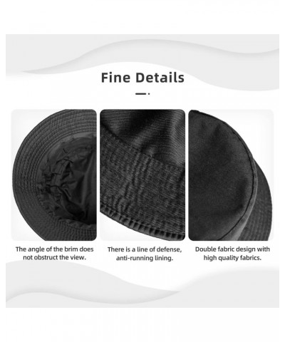 That's What I Do I Fix Stuff and I Know Things Men Women Unisex Bucket Hat Packable for Fishing Hunting Summer Cap Hat Black ...