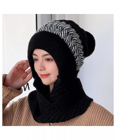 for Men Women Cuffed Cap Soft Slouchy Winter Knit Hats Fisherman Cap Unisex Daily Gifts Valentine's Day Black $10.25 Skullies...