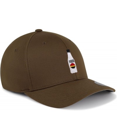 Rum Embroidered Flexfit Cap Party Night Whiskey Khaki $11.48 Baseball Caps