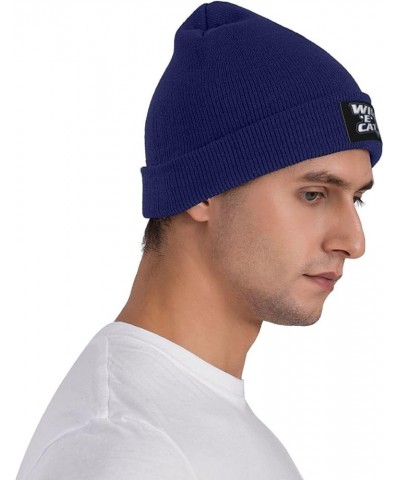 University of New Hampshire Logo Stretch Beanie Knit Hat for Men Women Winter Fall Spring Warm Cap Navy Blue $11.99 Skullies ...