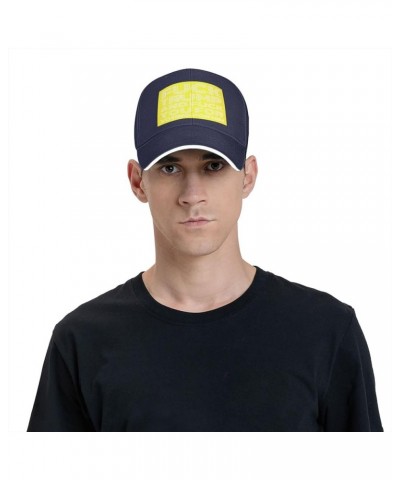 Fuck Trump and Fuck You for Voting for Him Baseball Cap Sandwich Brim Hats for Men Women Adjustable Caps Navy Blue $9.64 Base...