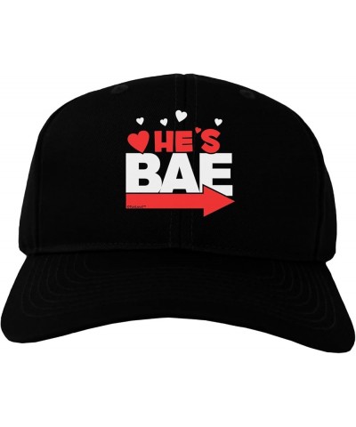 He's BAE - Right Arrow Adult Dark Baseball Cap Hat Black $15.61 Baseball Caps