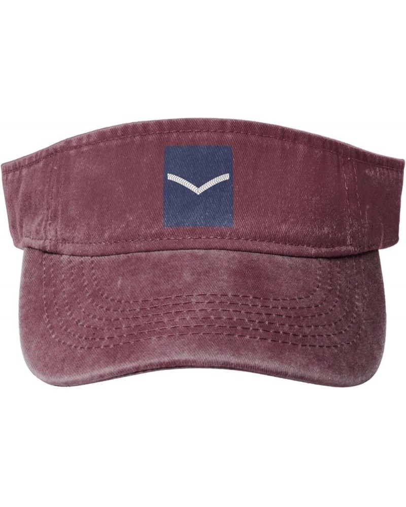 British RAF Or-3 Sun Hat Sun Visor Hats for Women Men Baseball Cap Golf Hats Red $13.97 Visors