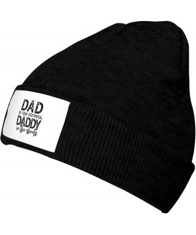 Dad in The Streets Daddy in The Sheets Beanie Cap Beanie Hat Casual Skiing Cap Classic Knit Hat Warm Skull Cap for Men Women ...