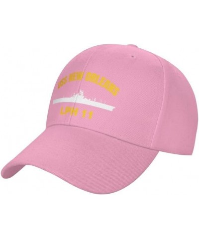 USS New Orleans Lph-11 Flag Denim Hats Baseball Caps Fisherman's hat Knitted hat Pink $14.11 Baseball Caps