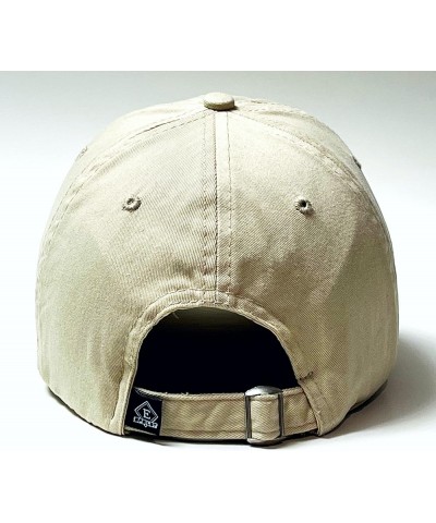 Classic Low Profile 100% Cotton Hat Men Women Unisex Blank Baseball Cap Dad Hat Adjustable Unstructured Plain Cap Beige $10.0...