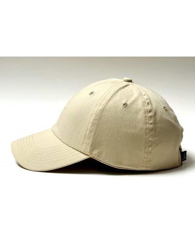 Classic Low Profile 100% Cotton Hat Men Women Unisex Blank Baseball Cap Dad Hat Adjustable Unstructured Plain Cap Beige $10.0...