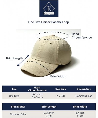 Classic Low Profile 100% Cotton Hat Men Women Unisex Blank Baseball Cap Dad Hat Adjustable Unstructured Plain Cap Beige $10.0...