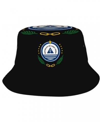 Bucket Hat Coat of Arms of Cape Verde Fisherman's Cap Men and Women. Sun Hats $11.57 Bucket Hats