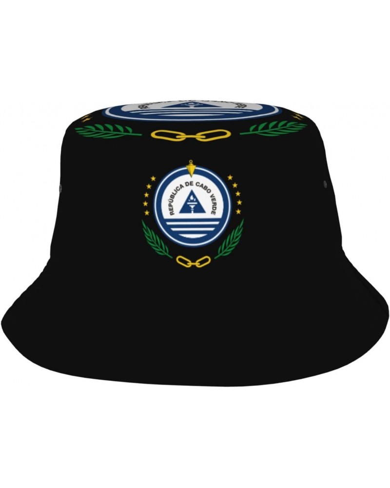 Bucket Hat Coat of Arms of Cape Verde Fisherman's Cap Men and Women. Sun Hats $11.57 Bucket Hats