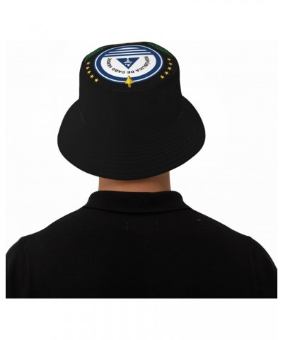 Bucket Hat Coat of Arms of Cape Verde Fisherman's Cap Men and Women. Sun Hats $11.57 Bucket Hats