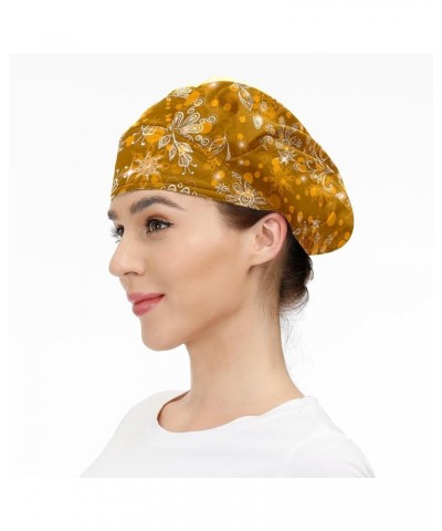 Working Cap with Sweatband Elastic Toggle Adjustable Bouffant Hats Printed Multi Color 69 Christmas (11) $11.39 Balaclavas