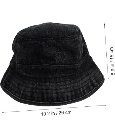 2 Pcs Fisherman's Hat Men and Women Vintage Blackx2pcs $14.55 Bucket Hats