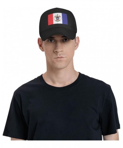 Flag of Columbus, Ohio (1965-1975) Baseball Cap for Men Women Hat Adjustable Truck Driver Baseball Caps Dad Hats Black $12.66...