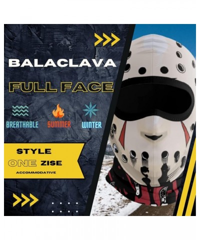 Balaclava Full Face Mask, UV Protector Outdoor Sports Ski Cycling Running Motorcycle for Men/Women Black $11.99 Balaclavas