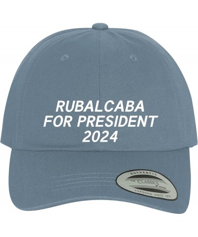 Rubalcaba for President 2024 - Comfortable Dad Hat Baseball Cap Light Blue $19.23 Baseball Caps