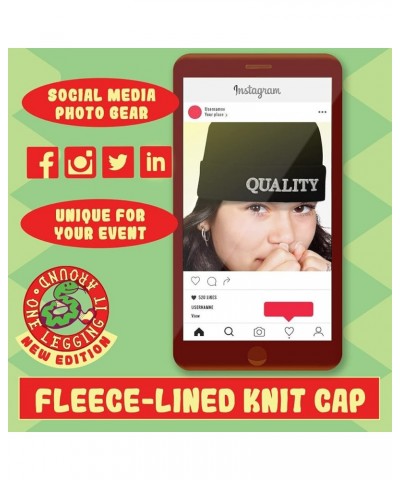 got Knotweed? - Soft Adult Beanie Cap White $19.12 Skullies & Beanies