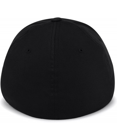 Flexfit Dog Paw Embroidered Baseball Cap Cute Puppy Black Large-X-Large Black $17.69 Baseball Caps