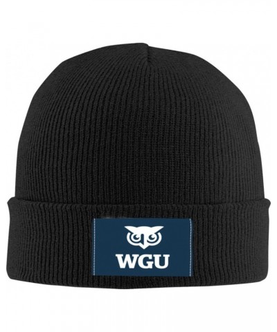 Western Governors University Logo Beanie Knit Hats for Men&Women-Daily Knit Ribbed Cap - Caps for Cold Weather $10.28 Skullie...