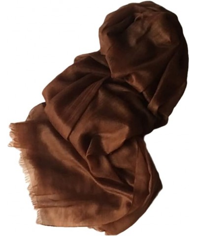 100% Cashmere Thin Luxury Solid Summer Autumn Winter Big Size Shawl 42 $56.54 Scarves