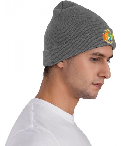 Slouchy Beanie for Men,Vintage 1954 70th Birthday Gifts for 70 Years Old Knit Skull Cap Warm Winter Hat Deep Heather $9.76 Sk...