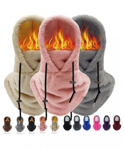 Sherpa Hood, Balaclava Ski Mask, Balaclava Wind-Resistant Winter Face Mask, Fleece Ski Mask for Men and Women 3pcs-3 $15.64 B...