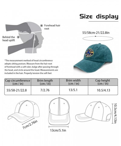 Vintage Hats for Men Volleyball Outdoor Cap for Women Retro Hats Breathable i Love My coachh Visor Hat Cyan Blue $8.84 Visors