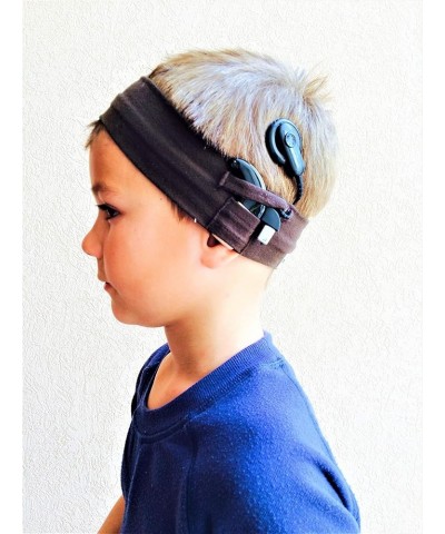 JUNIOR Everyday Cochlear Implant Headband (Age 3yrs-10yrs) Heather Gray $15.90 Headbands