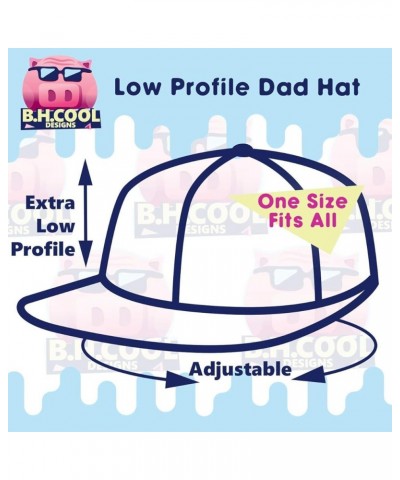 Edgington for President 2024 - Comfortable Dad Hat Baseball Cap Pink $21.43 Baseball Caps