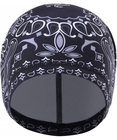 Summer Running Skull Cap/Beanie Cap/Helmet Liner/Dew rag/Chemo Cap/Bald Cap for Men and Women Hat Liner (C-06)+(ax-g-112) $7....