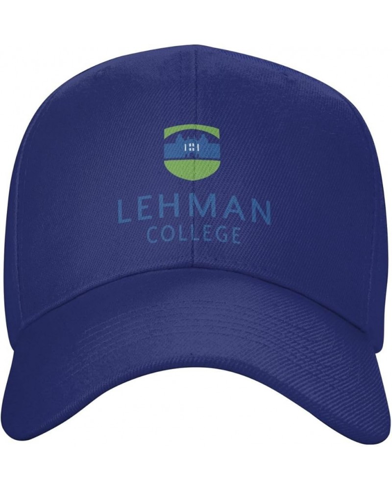 CUNY Lehman College Logo Baseball Caps Dad Hats Adjustable Size Outdoor Cap Blue $13.49 Baseball Caps