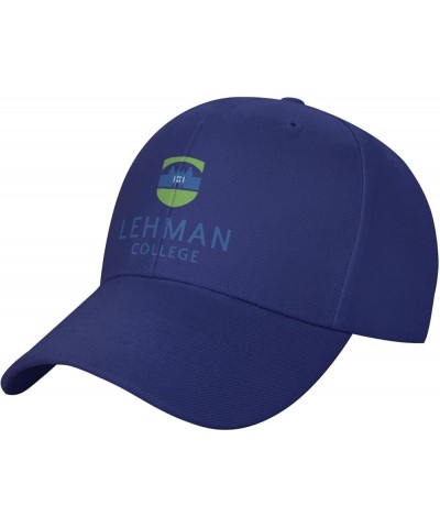 CUNY Lehman College Logo Baseball Caps Dad Hats Adjustable Size Outdoor Cap Blue $13.49 Baseball Caps