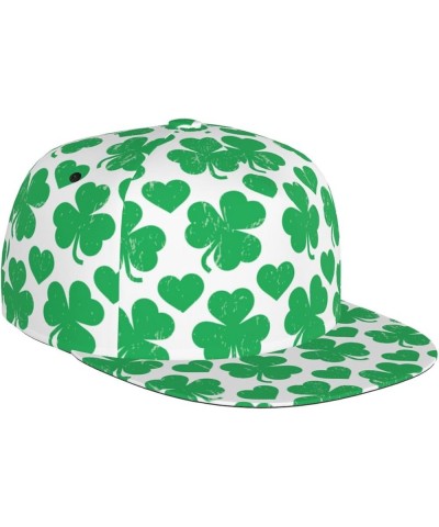 St. Patrick's Day Baseball Cap, Flat Brim Trucker Hat, Buckle Adjustable St. Patrick's Day29 $10.19 Baseball Caps