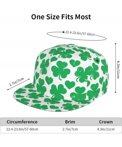 St. Patrick's Day Baseball Cap, Flat Brim Trucker Hat, Buckle Adjustable St. Patrick's Day29 $10.19 Baseball Caps