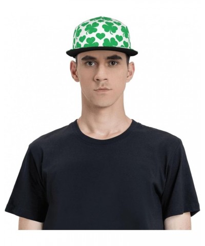 St. Patrick's Day Baseball Cap, Flat Brim Trucker Hat, Buckle Adjustable St. Patrick's Day29 $10.19 Baseball Caps