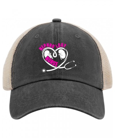 NEPHEO LOGY Nurse Golf hat Cute hat AllBlack Mens Hats Gifts for Girlfriends Baseball Cap $9.99 Baseball Caps