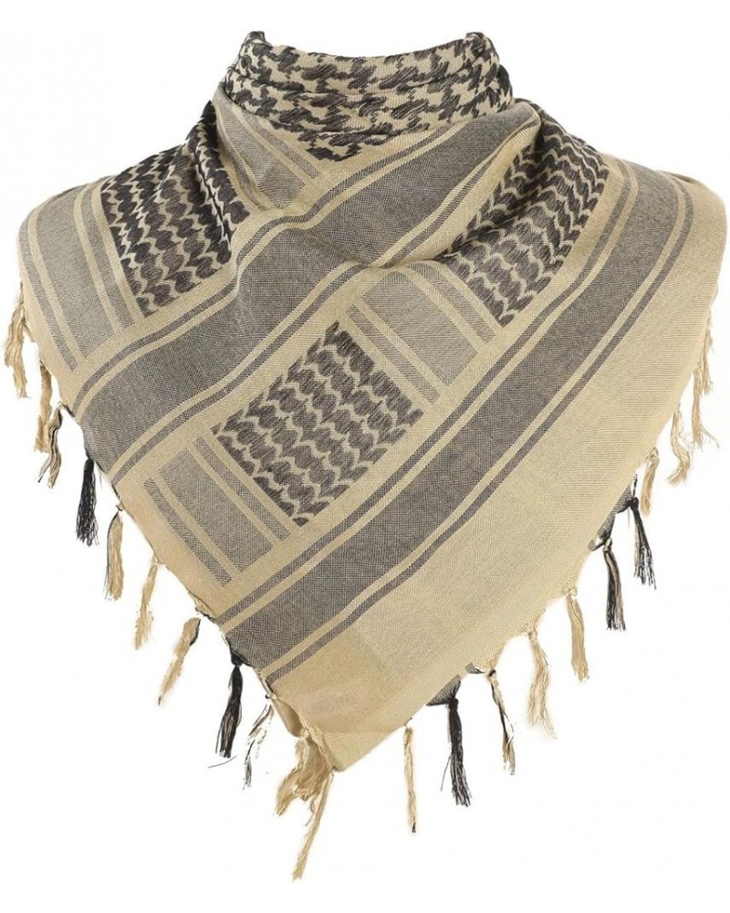 Versatile Headwrap Shemagh Scarf For Muslims Arab Keffiyeh Headscarf For Arabian D $10.18 Scarves