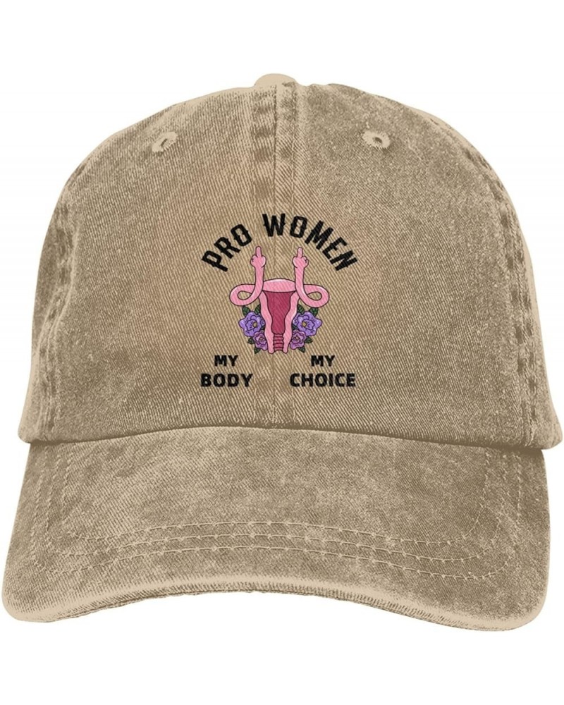 Fight-for-Women-My-Body-My-Choice Cowboy Hat Casquette Denim Cap Black Hat for Men Women Natural $14.56 Cowboy Hats