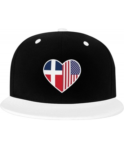 I Love America and SAAR Snapback Hat for Men Women Baseball Cap Trucker Flat Bill Hats Dad Caps White $10.67 Baseball Caps