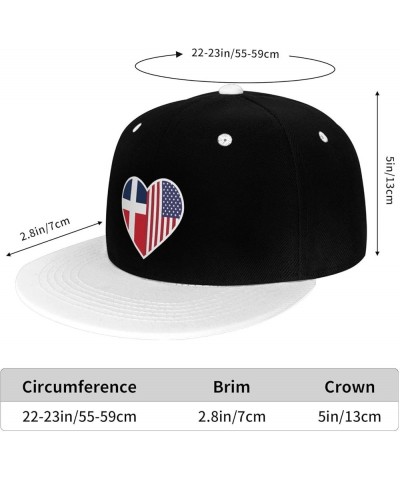 I Love America and SAAR Snapback Hat for Men Women Baseball Cap Trucker Flat Bill Hats Dad Caps White $10.67 Baseball Caps