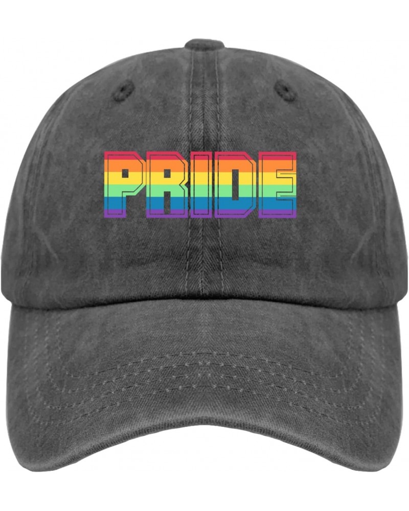 P R I D E Golf Hat Women Baseball Hat Pigment Black Golf Hats Men Gifts for Daughter Outdoor Cap $10.79 Baseball Caps