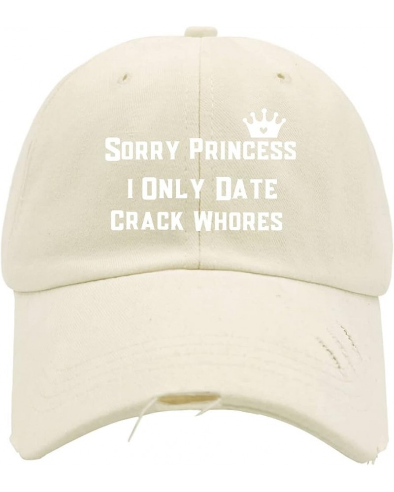 Women Baseball Cap Humor Summer Cap for Men Summer Hats Trendy Sorry princcess i only Date crrack Whores Baseball Cap Women C...