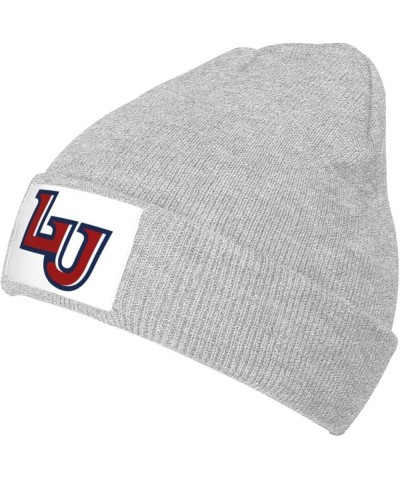 Liberty University Stretch Beanie Knit Hat for Men Women Winter Fall Spring Warm Cap Gray $9.83 Skullies & Beanies