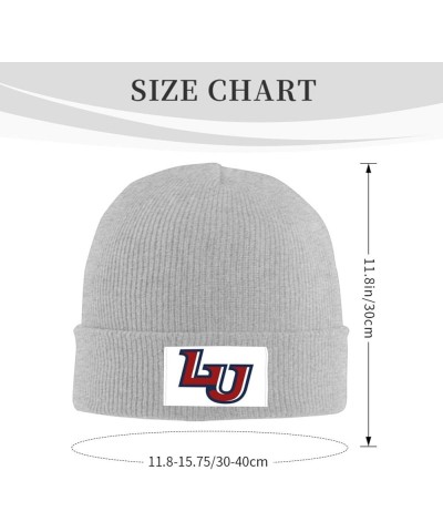 Liberty University Stretch Beanie Knit Hat for Men Women Winter Fall Spring Warm Cap Gray $9.83 Skullies & Beanies