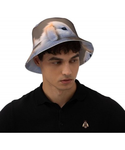 Fresh and Juicy Fruit Rainbow Fashionable Double-Sided Reflective Bucket Hat â Outdoor Activities Cry Rabbit $14.56 Bucket Hats